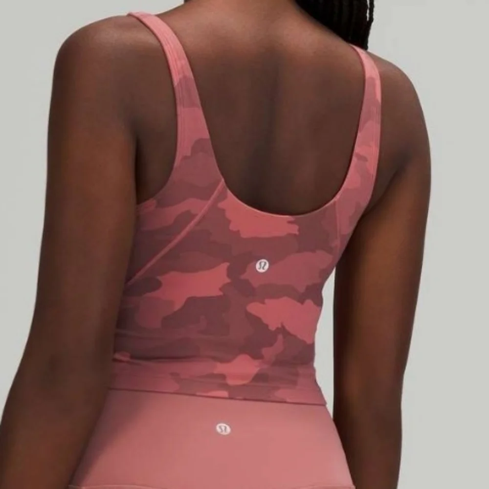 Lululemon Align Tank TopHeritage 365 Camo Brier Rose Multi, Size 4 - Picture 1 of 6